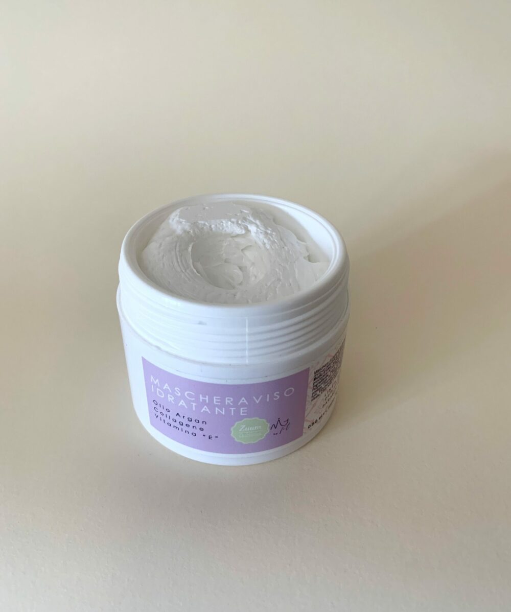 MASCHERA VISO OLIO ARGAN E COLLAGENE PELLI NORMALI